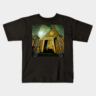 Awesome pyramid Kids T-Shirt